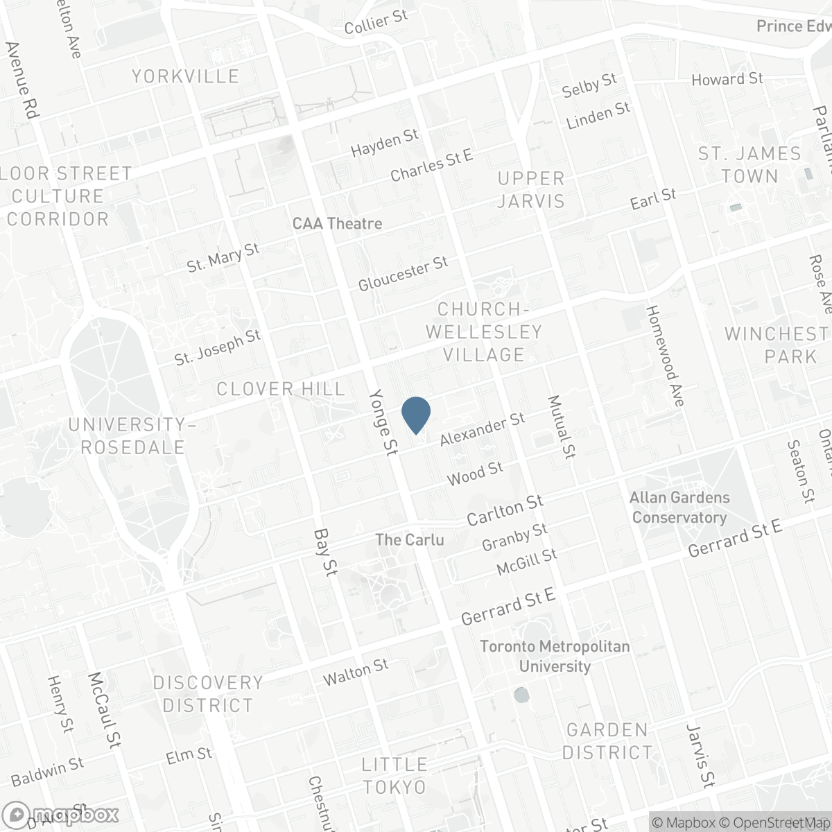 1602 - 25 MAITLAND STREET, Toronto, Ontario M4Y 2W1